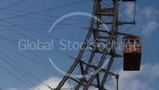 Ferris Wheel in the Prater amusement park in Vienna