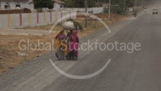 Country road in Pushkar (India)