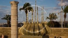 Mausoleum of Mohammed V near Rabat (Morocco)