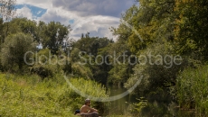 Local lake in Ingolstadt (Baggersee)