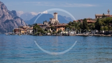 Malcesine with Castello Scaligero