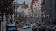 View to the new castle Ingolstadt