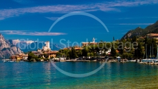 Malcesine in summer at Lake Garda