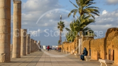 Mausoleum of Mohammed V near Rabat (Morocco)