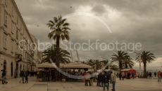 Sea promenade in Split (Croatia)