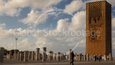 Mausoleum of Mohammed V near Rabat (Morocco)